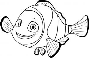 302x199 How To Draw How To Draw Nemo From Finding Nemo