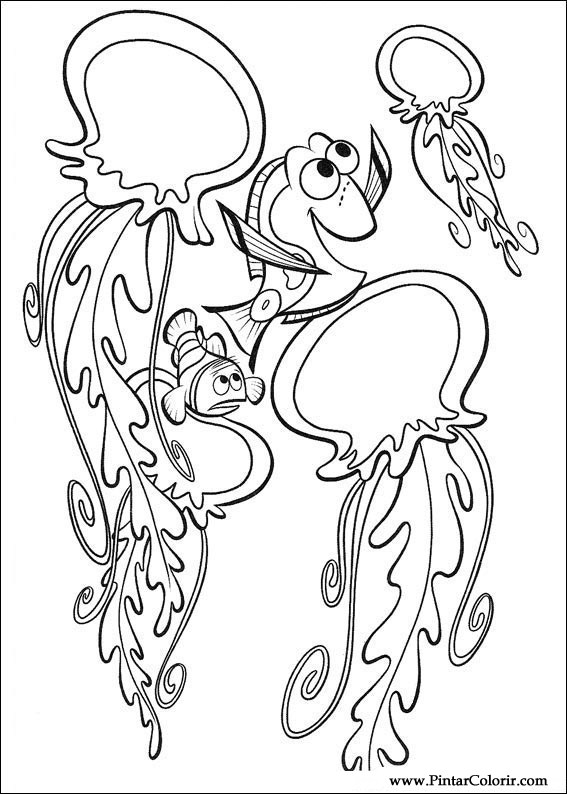 567x794 Drawings To Paint Amp Colour Finding Nemo