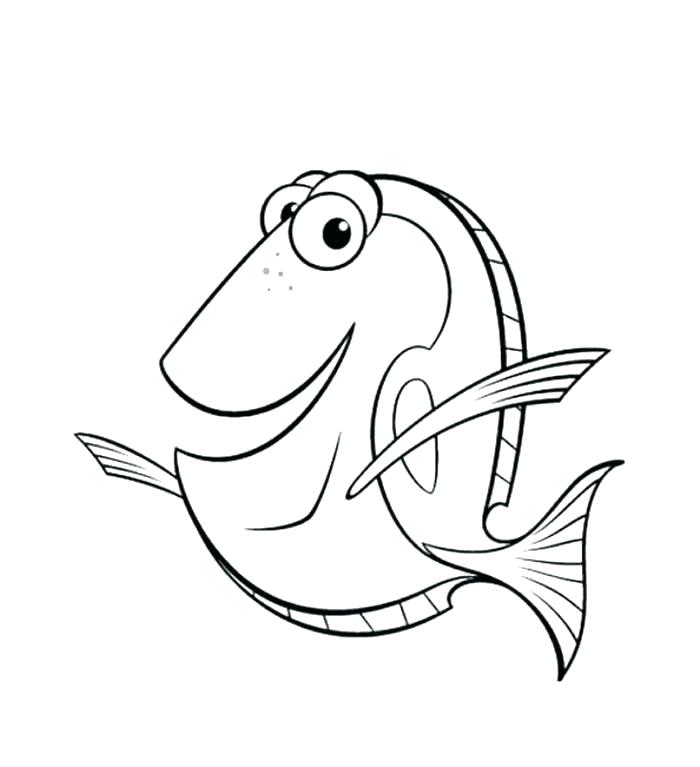 700x767 Finding Nemo Coloring Pages Finding Coloring Pages Marlin Table