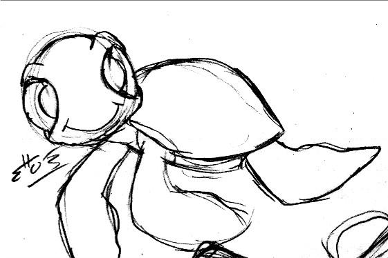 561x374 Sketch Of Squirt By Katwarrior