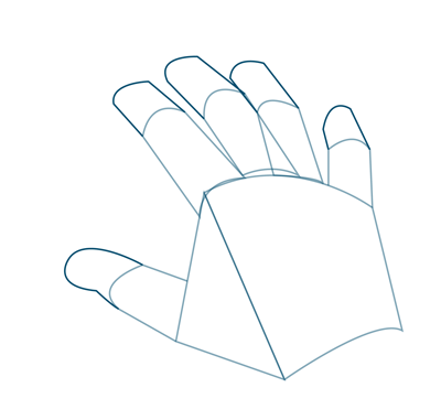 400x381 Drawing Hands With Basic Shapes 12 Hands