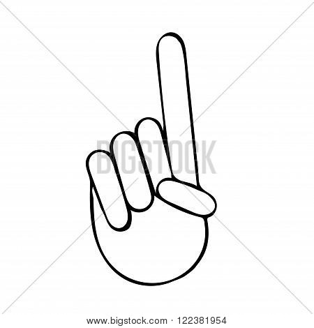 450x470 Vector Illustration Hand One Vector Amp Photo Bigstock