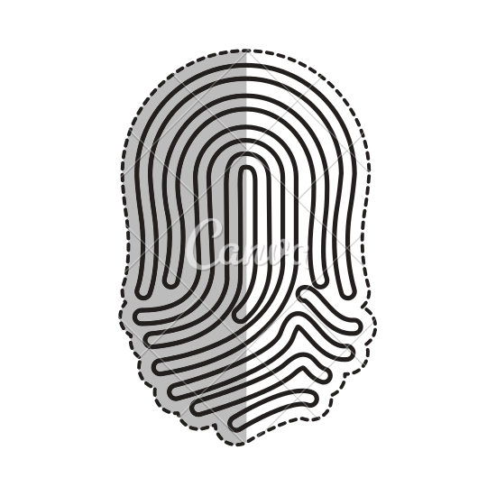 550x550 Finger Print Icon