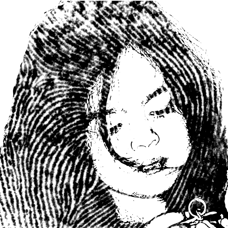 750x750 Fingerprint Portrait Art Portraits And Digital