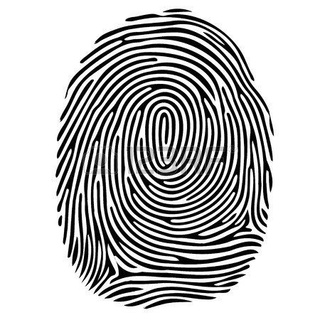 450x450 Vector Illustration Of Fingerprint Isolated On Transparent