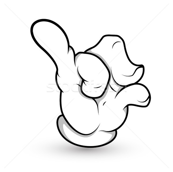600x597 Cartoon Hand