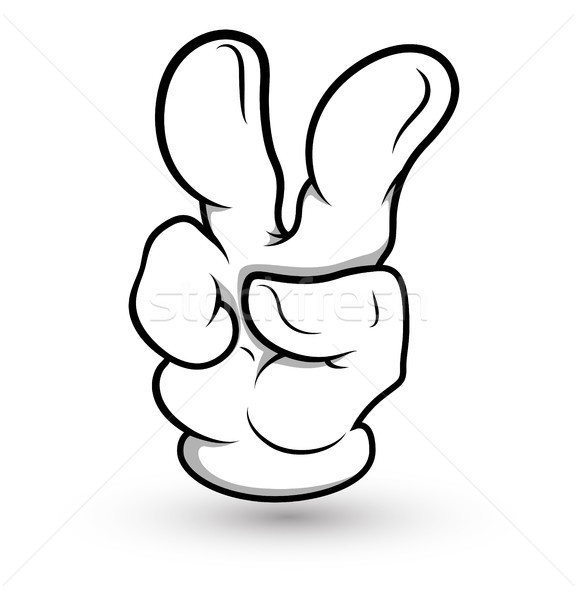 576x600 Cartoon Hand