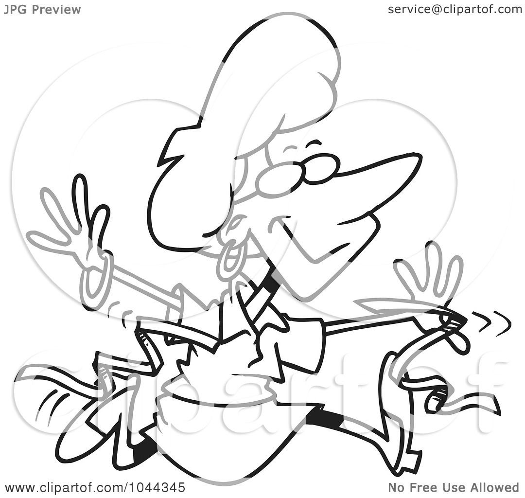 1080x1024 Royalty Free (Rf) Clip Art Illustration Of A Cartoon Black