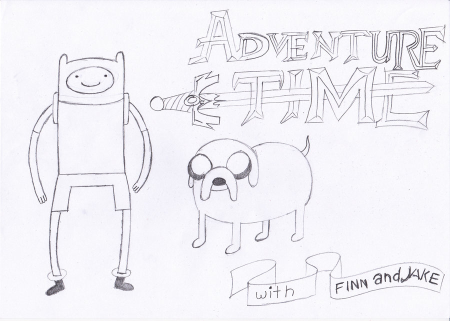 900x642 Adventure Time Finn And Jake 1 By Stitchpunk9