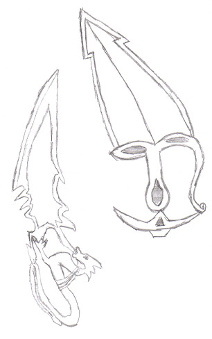 306x488 Fire And Ice Daggers By Demonic Devill