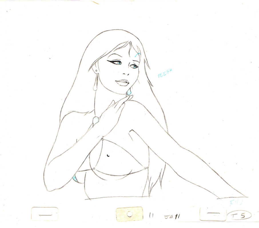 906x800 Teegra From Fire And Ice, In Ed Polgardy's My Original Art