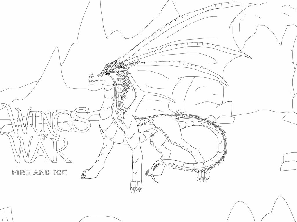 1024x768 Wings Of War Fire And Ice Cover (Wip) By Craftingpokemon