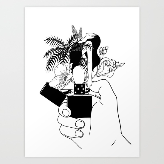 550x550 All Illustrations Are Drawn By Henn Kim. Artprints I Like