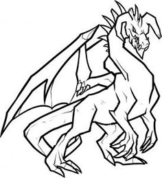 236x260 How To Draw A Fire Dragon, Fire Dragon, Red Dragon, Step By Step