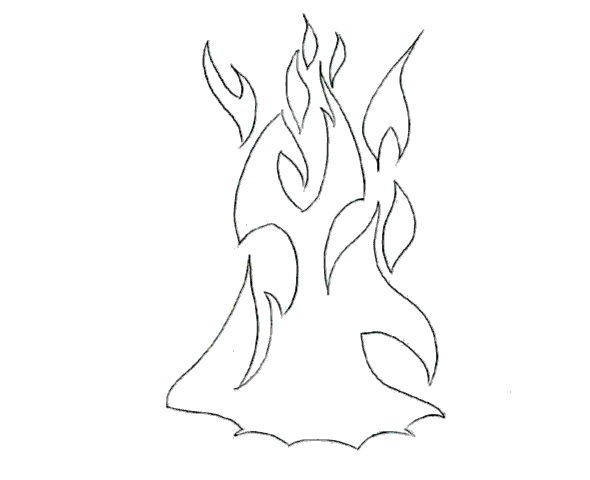 590x480 Drawn Fire Hand Drawn