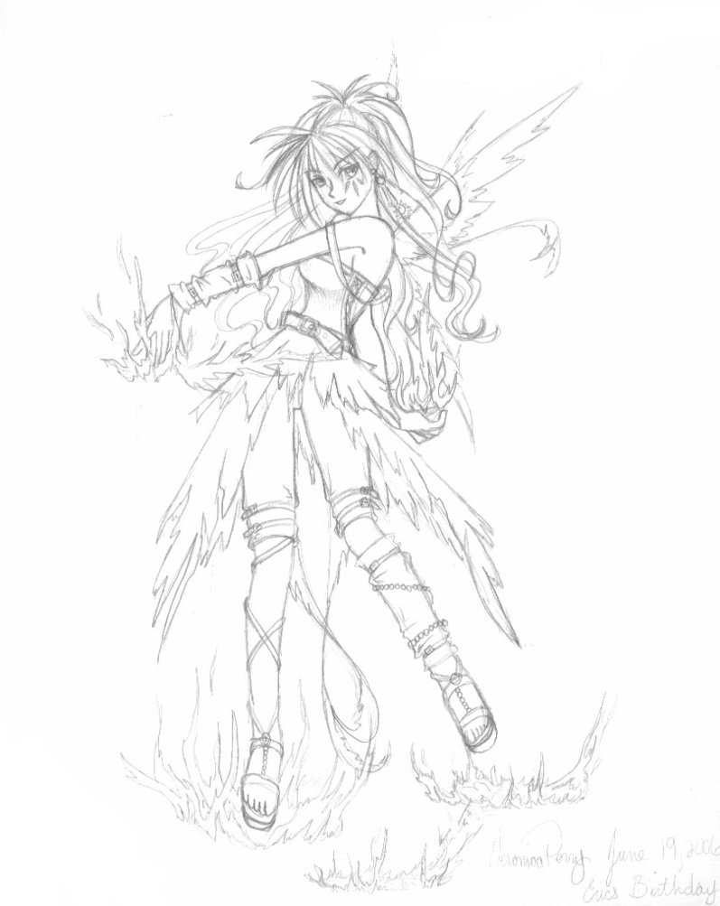 797x1003 Fire Element + By Angelnablackrobe