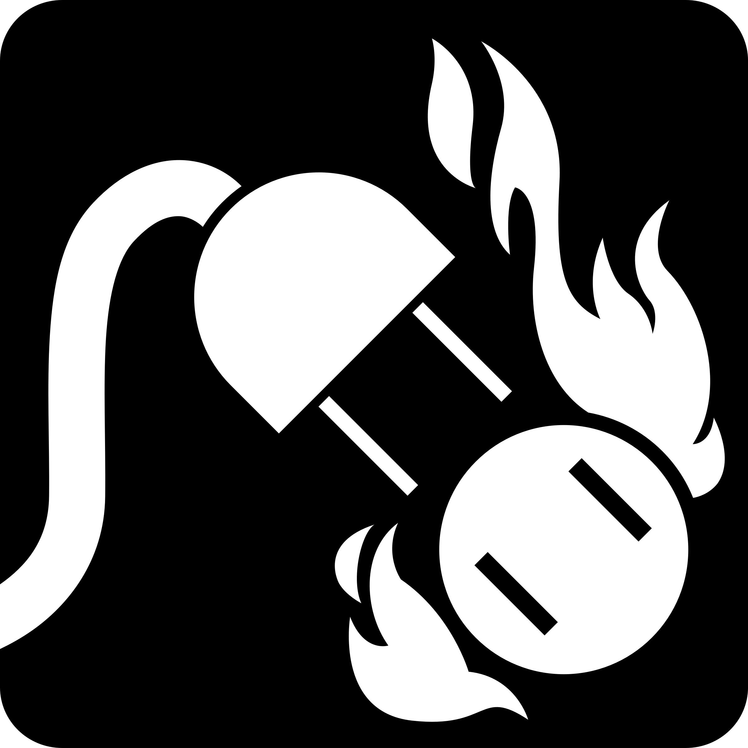 2400x2400 Fire Extinguisher Pictogram