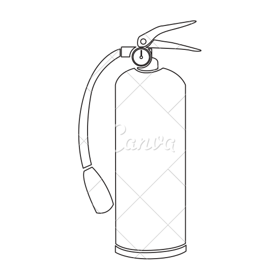 Fire Extinguisher Drawing at GetDrawings | Free download