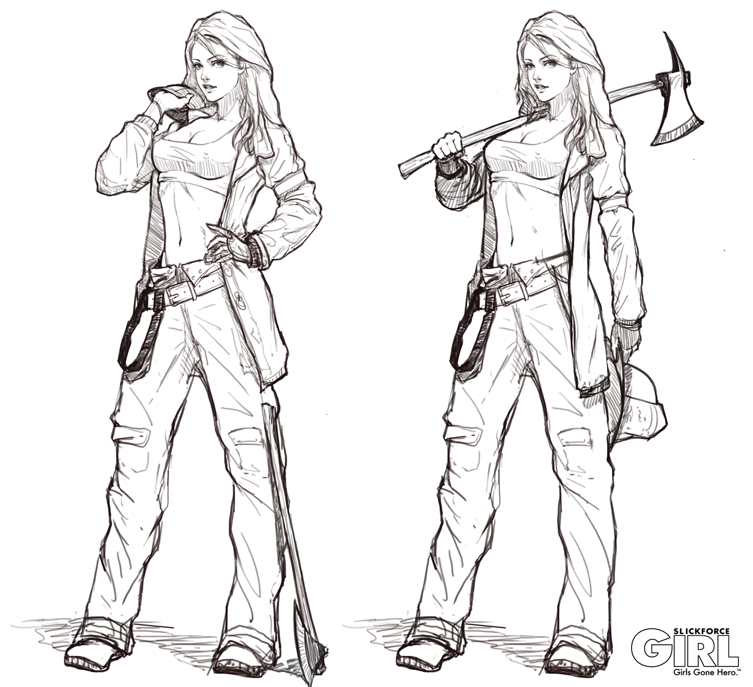 1500x1368 Kaitlynn Connor Concept Art By Lost Melody Slickforcegirl Girls