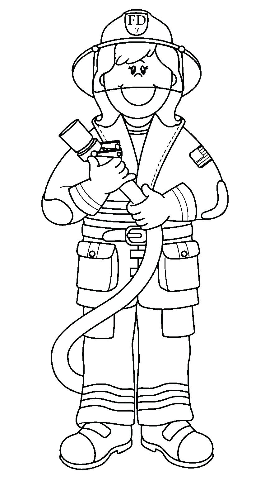 852x1544 Coloring Firefighter Coloring Pages Printable