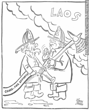 311x385 M965.199.9029 Fire Fighting Equipment. Drawing, Cartoon John