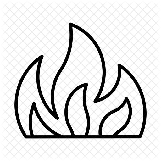 512x512 Fire, Flame, Burn, Heat, Light Icon