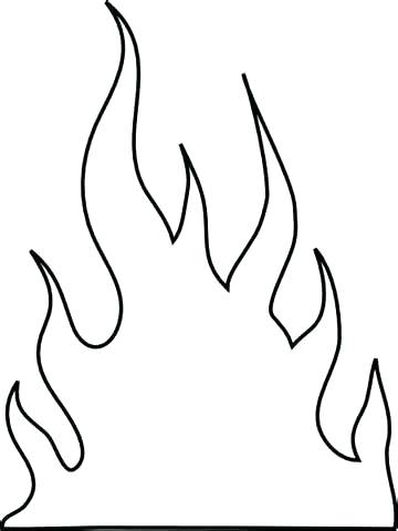 Fire Flame Drawing at GetDrawings | Free download