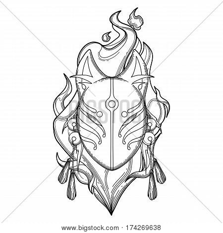 450x470 Graphic Demon Fox Mask Fire Flame Vector Amp Photo Bigstock