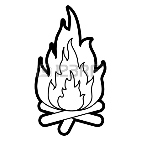 450x450 Hot Fire Flame Icon Vector Illustration Design Graphic Shadow