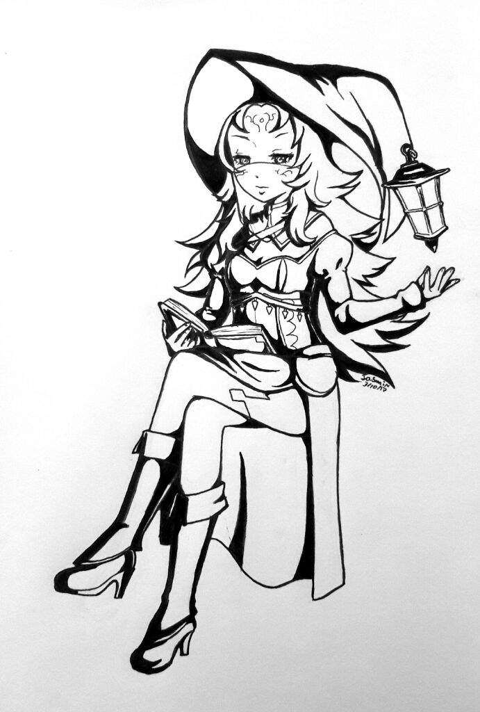 691x1024 Inktober Day 3