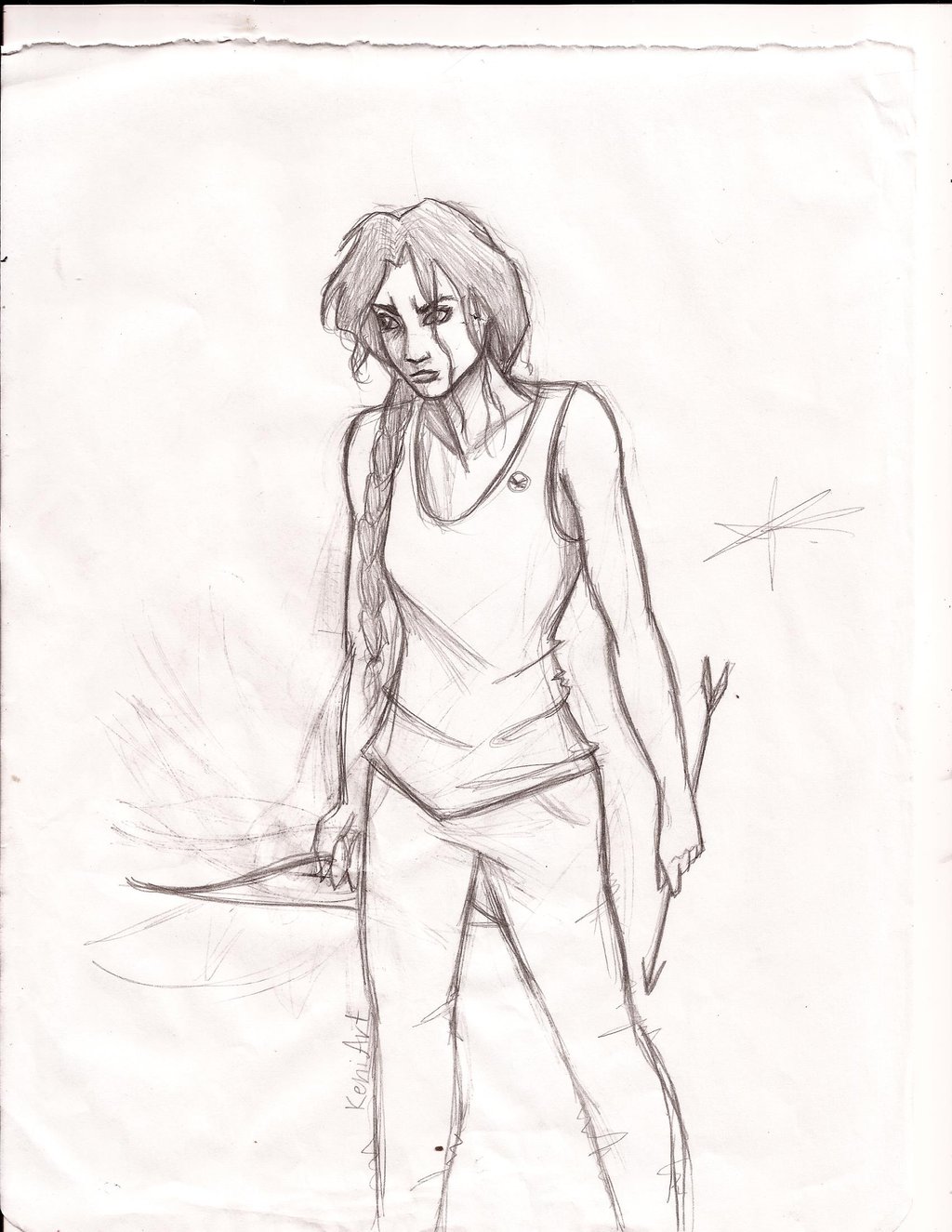 1024x1325 The Mad Girl Fire By Karen Vga