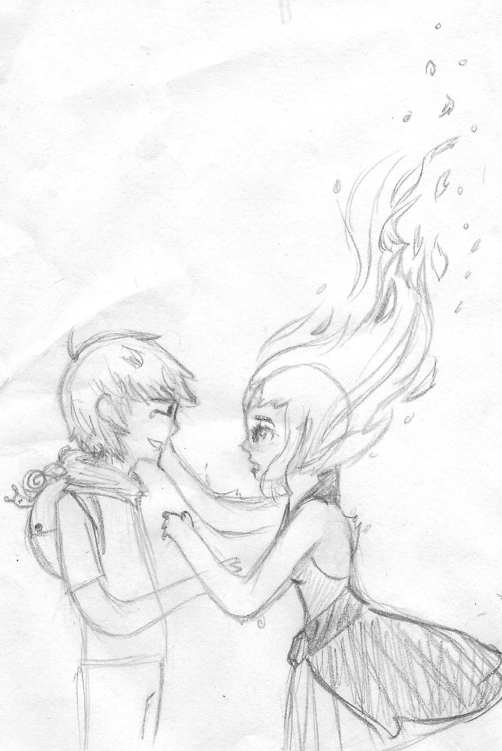 731x1094 Finn And Fire Princess Sketch By Fucshiawillow