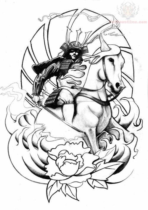 500x706 Collection Of Fire Helmet Cross And Flame Tattoo Designs