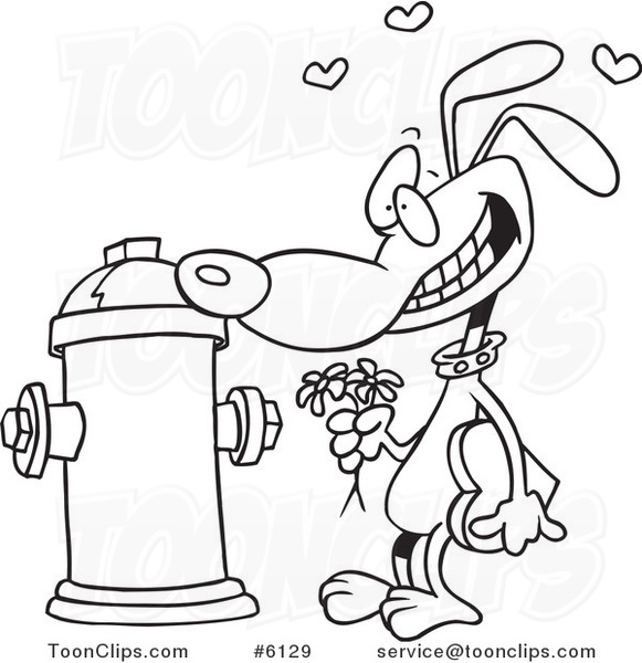 581x600 Cartoon Blacknd White Line Drawing Of Dog Trying To Court