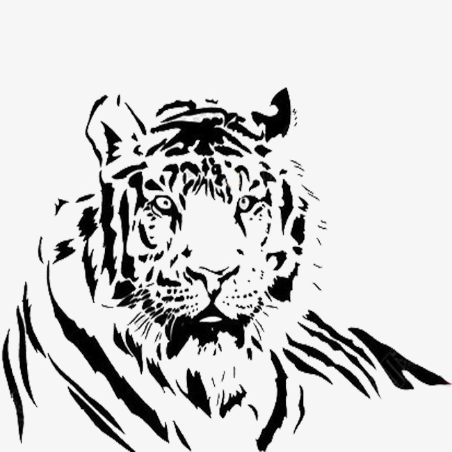 650x650 Pencil Painting Flame Tiger, Hand, Pencil Drawing, Fire Tiger Png