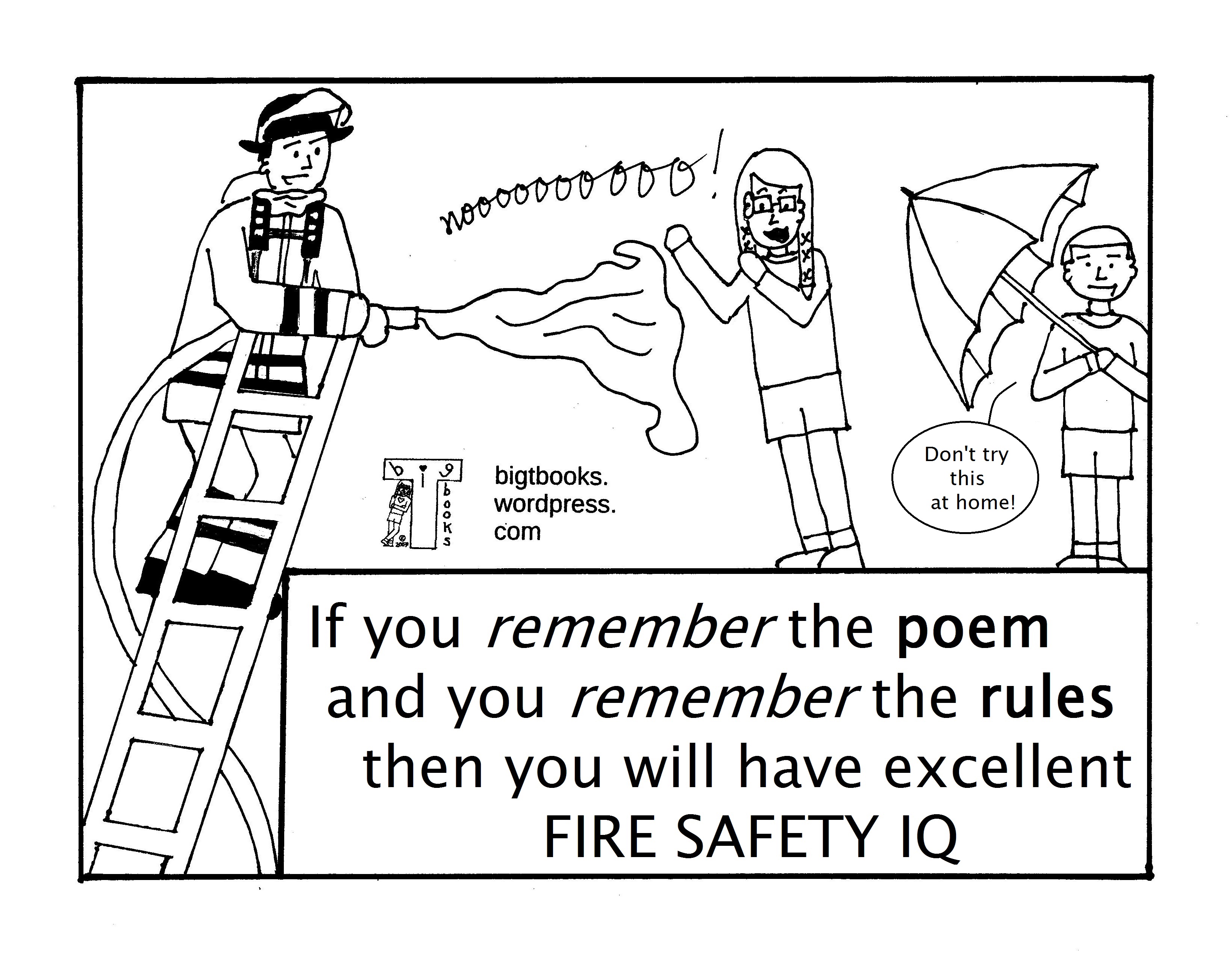 3277x2550 Fire Safety Color Pages Big T Books