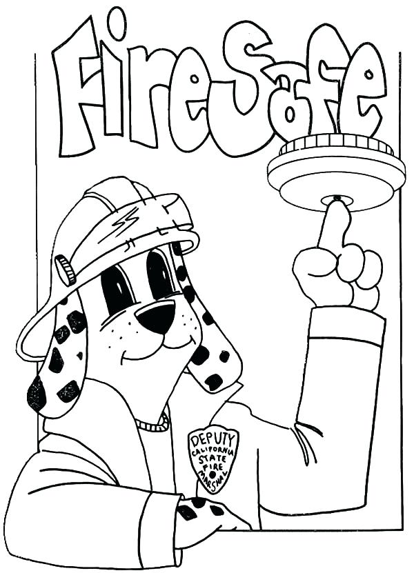 600x831 Top Rated Fire Safety Coloring Pages Images Fire Prevention