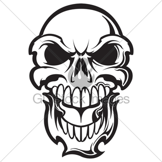 Fire Skull Drawing at GetDrawings | Free download