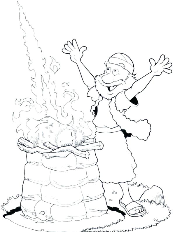 600x794 Fire Coloring Sheets Genesisar.co