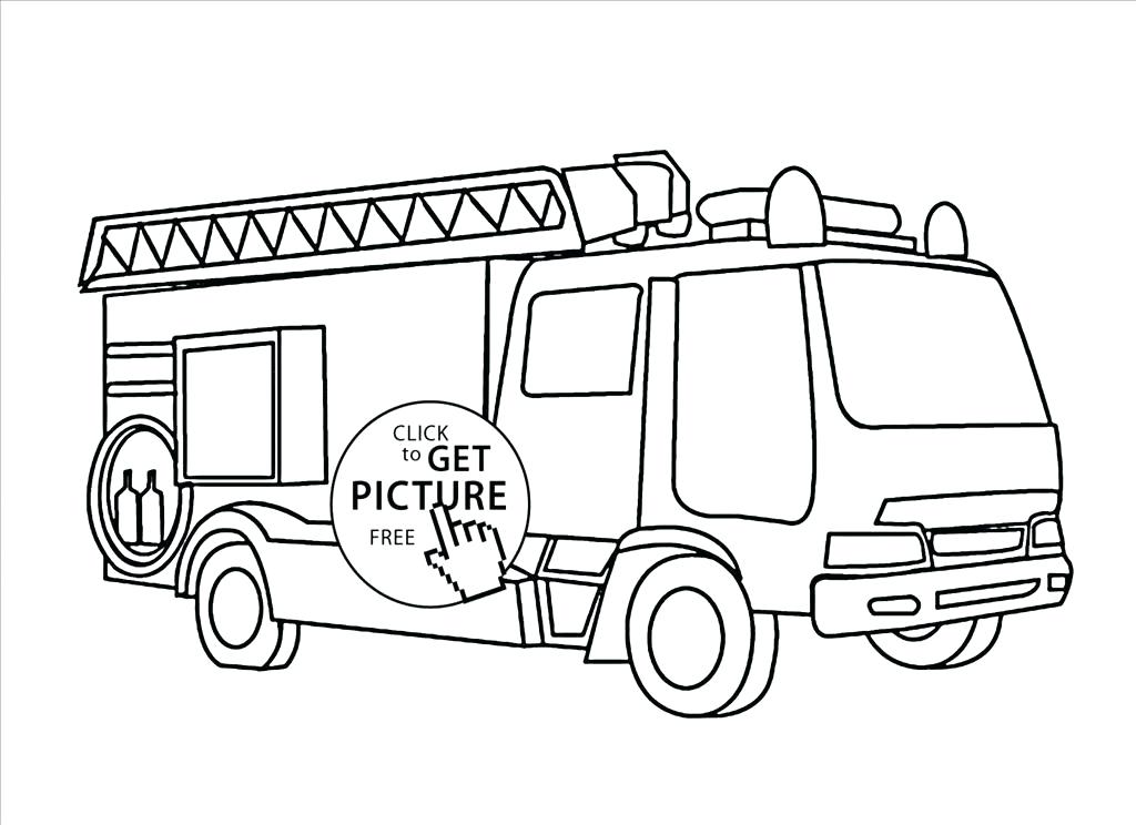 1024x744 Fire Truck Coloring Sheets Good Fire Truck Coloring Page Photo