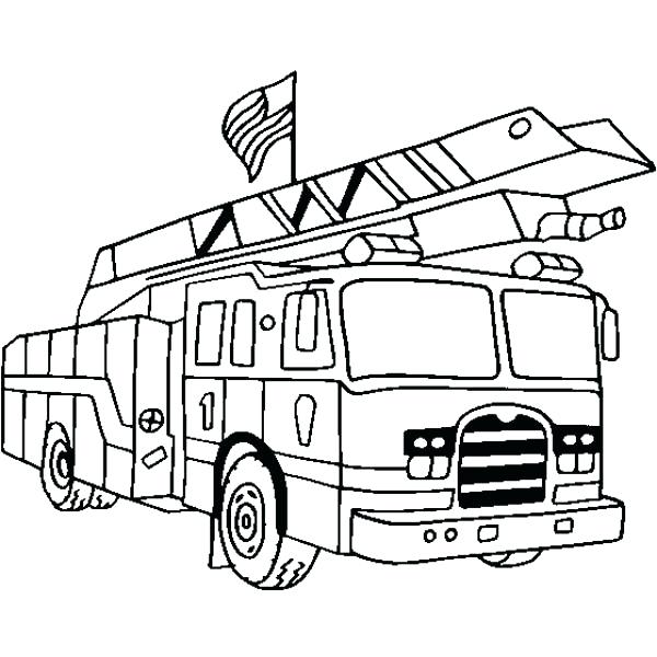 600x600 Fire Coloring Page Coloring Page House On Fire Fire Truck Coloring