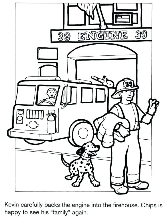 585x760 Epic Fire Truck Coloring Pages To Print Trucks Big Monster