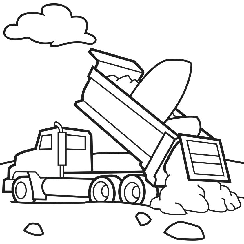 842x842 Old Truck Coloring Pages Fire Truck Coloring Pictures Detail