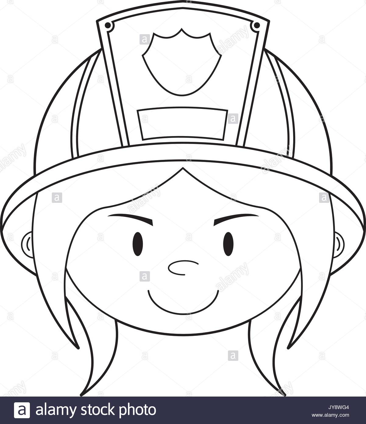 1201x1390 Cute Cartoon Fireman