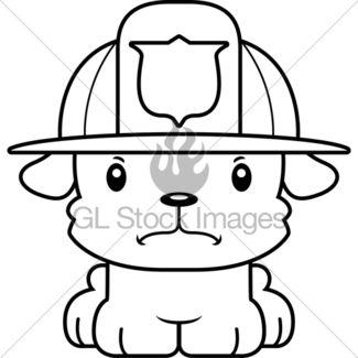 325x325 Cartoon Angry Firefighter Monkey Gl Stock Images