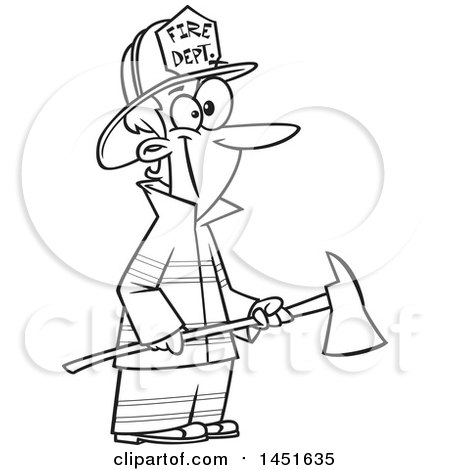 Firefighter Cartoon Drawing at GetDrawings | Free download