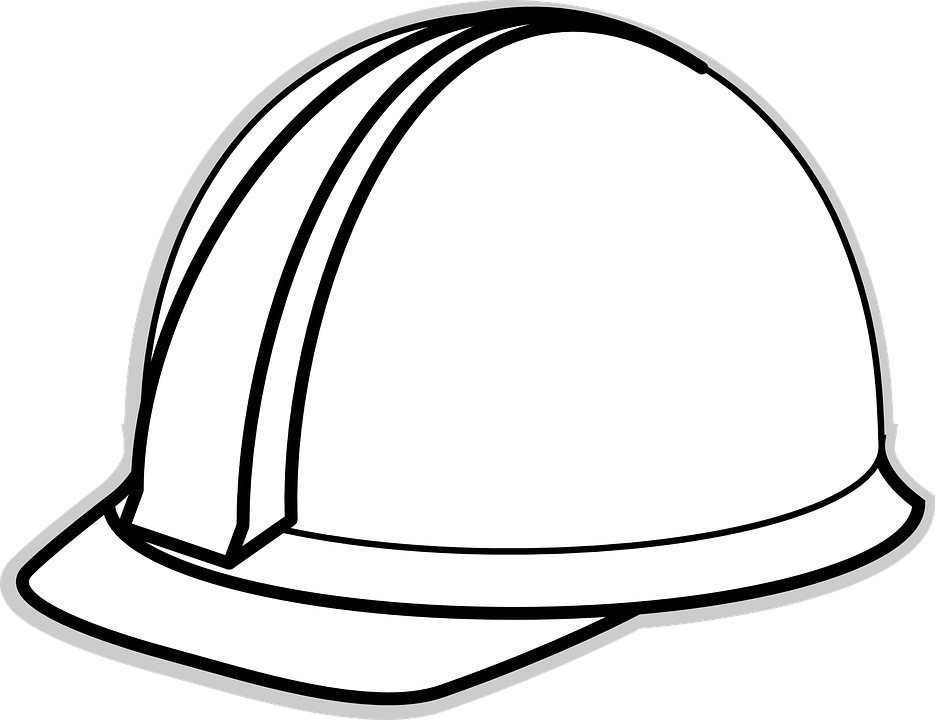 935x720 Helmet Clipart Construction Worker