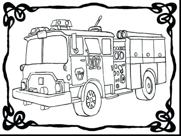 618x463 Thank You Firefighter Coloring Pages Fire Helmet Page Chief Hat
