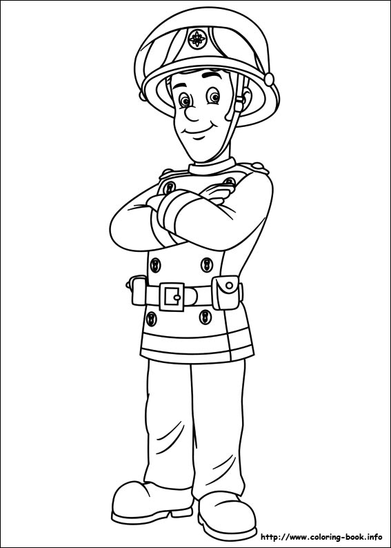567x794 Fireman Sam Coloring Pages On Coloring
