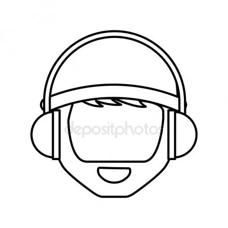 450x450 Fireman Helmet Icon, Outline Style Stock Vector Ylivdesign